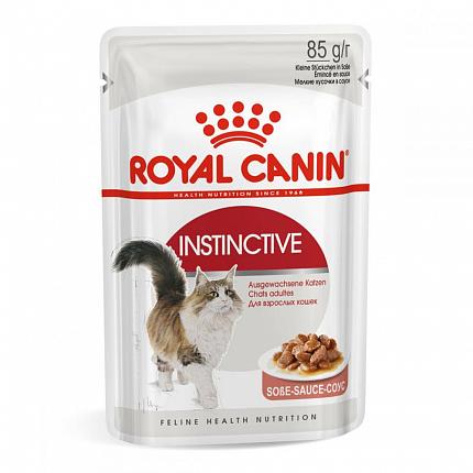 Royal Canin Instinctive Gravy Консерви для котів старше 1 року в соусі купити KITIPES.COM.UA