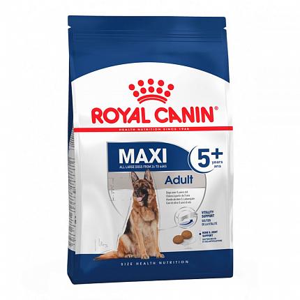 Royal Canin Maxi Adult 5+ Сухий корм для собак великих порід старше 5 років купити KITIPES.COM.UA