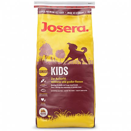 Josera Kids Сухий корм для цуценят середніх і великих порід купити KITIPES.COM.UA