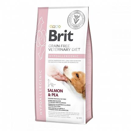Brit GF Veterinary Diet Hypoallergenic Лікувальний корм для собак гіпоалергенний купити KITIPES.COM.UA