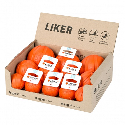 LIKER (Лайкер) Мікс Набір м'ячиків, 3 розміри купити KITIPES.COM.UA