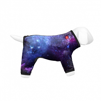 Дощовик для собак WAUDOG Clothes малюнок "NASA21" купити KITIPES.COM.UA