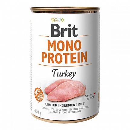 Brit Monoprotein Turkey Консерви для собак з індичкою купити KITIPES.COM.UA