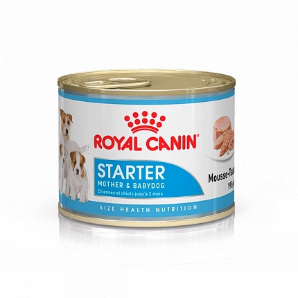 Консерва Royal Canin Starter Mousse паштет для цуценят до 2-х місяців купити KITIPES.COM.UA
