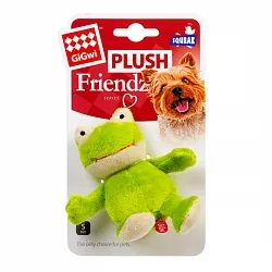 GiGwi Plush Игрушка для собак жаба с пищалкой