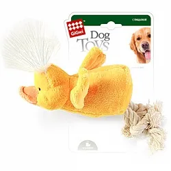 GiGwi Catch&fetch Іграшка для собак качка з пищалкою