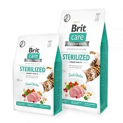 Brit Care Cat Grain-Free Sterilized Urinary Health Сухой корм для стерилизованных кошек