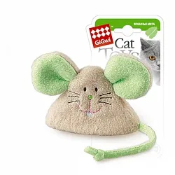 GiGwi Catch&Scratch Іграшка для котів мишка з котячою м’ятою