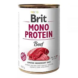 Brit Mono Protein Beef Консервы для собак с говядиной