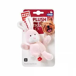 Іграшка для собак Заєць з пищалкою GiGwi Plush 11 см