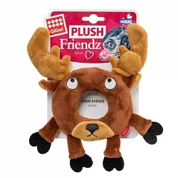 GiGwi Plush Іграшка для собак лось з пищалкою