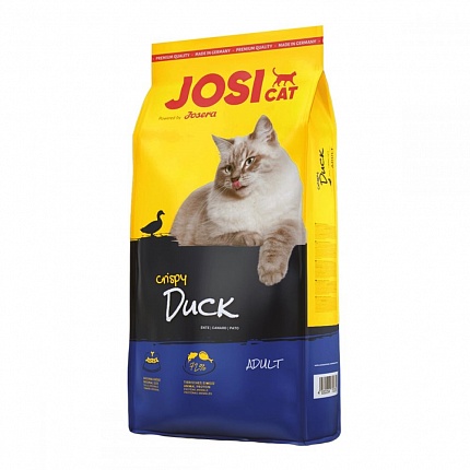JosiCat (ЙозіКет) Duck Сухий корм для кішок з качкою і рибою на kitipes.com.ua