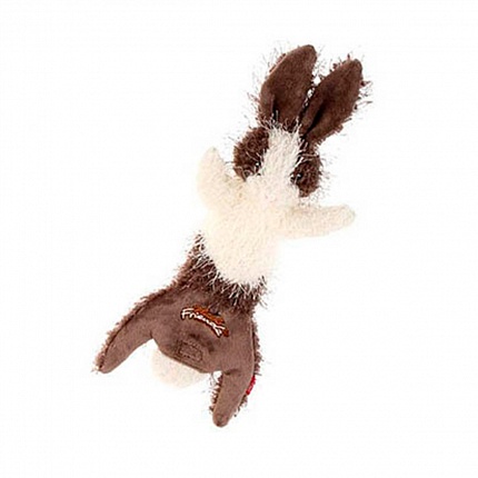 Іграшка для собак Заєць, шкурка з пищалкою GiGwi Plush купити KITIPES.COM.UA