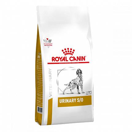 Royal Canin Urinary S/O Dog Лікувальний корм для собак купити KITIPES.COM.UA