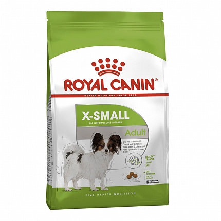 Royal Canin X-Small Adult Сухий корм для собак мініатюрних порід купити KITIPES.COM.UA