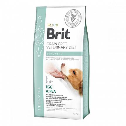 Brit GF Лікувальний корм для собак при сечокам'яній хворобі | Veterinary Diet Struvite  купити KITIPES.COM.UA