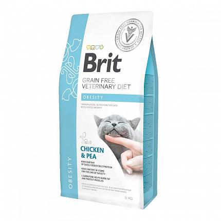 Brit GF Veterinary Diet Cat Obesity Лікувальний корм для котів з надмірною вагою купити KITIPES.COM.UA