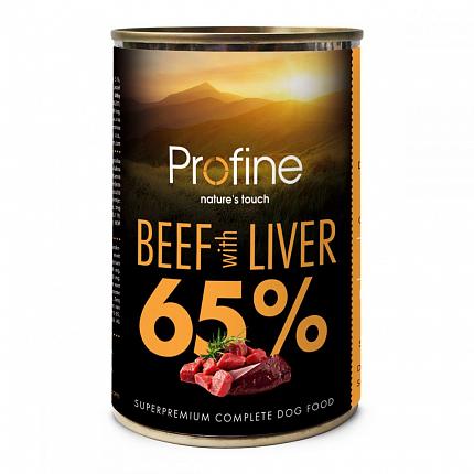 Profine Beef & Liver Консерви для собак з яловичиною та печінкою купити KITIPES.COM.UA