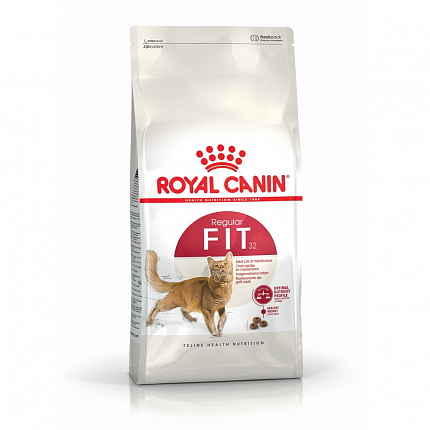 Royal Canin Fit 32 Сухий корм для дорослих котів в хорошій формі купити KITIPES.COM.UA