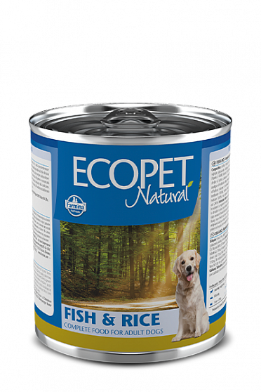 Farmina Ecopet Natural Dog Fish Вологий корм для собак з оселедцем купити KITIPES.COM.UA
