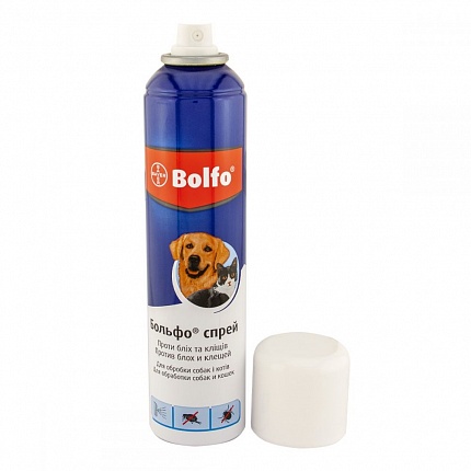 Спрей Bolfo (Больфо) для собак і котів 250 мл купити KITIPES.COM.UA