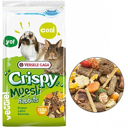 Versele-Laga Crispy Muesli Rabbits Додатковий корм для кроликів купити KITIPES.COM.UA