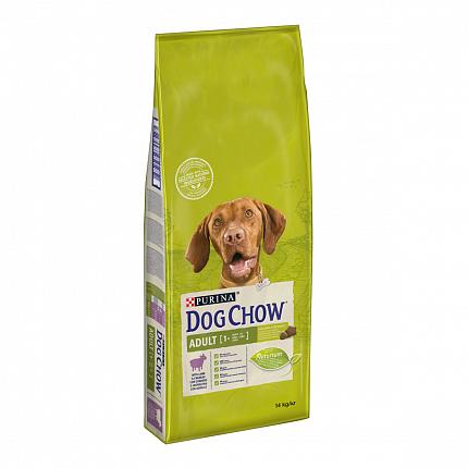 Purina Dog Chow Adult Lamb Сухий корм для дорослих собак з ягням купити KITIPES.COM.UA