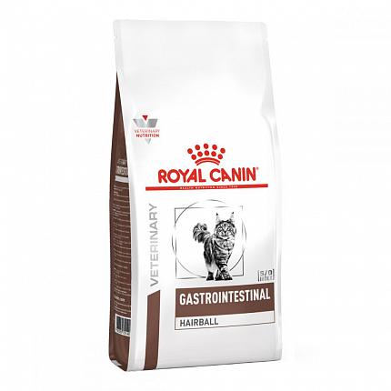 Royal Canin Gastrointestinal Hairball Лікувальний корм для котів купити KITIPES.COM.UA