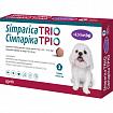 Сімпаріка ТРІО Жувальні таблетки для собак вагою 2.6 - 5 кг