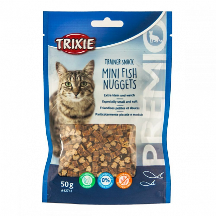 Trixie 42741 Trainer Snack Mini Nuggets Ласощі для котів купити KITIPES.COM.UA
