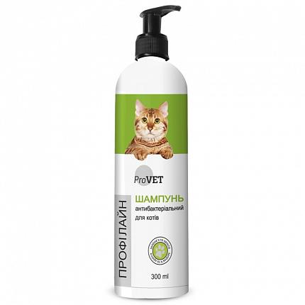 ProVet Профілайн шампунь антибактеріальний для котів купити KITIPES.COM.UA