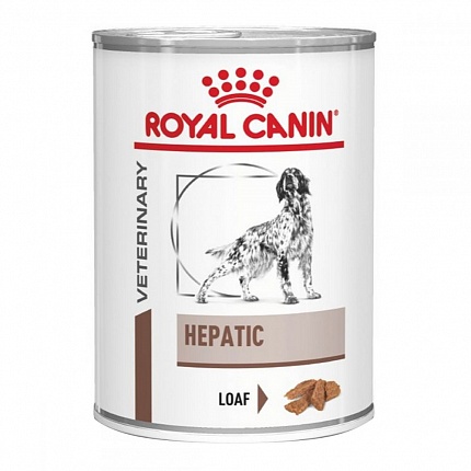 Royal Canin Hepatic Лікувальні консерви для собак на kitipes.com.ua