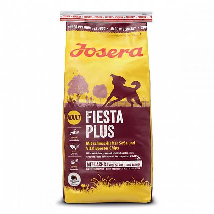 Josera FiestaPlus Cухий корм для вибагливих собак з соусом і додатковими крокетами купити KITIPES.COM.UA