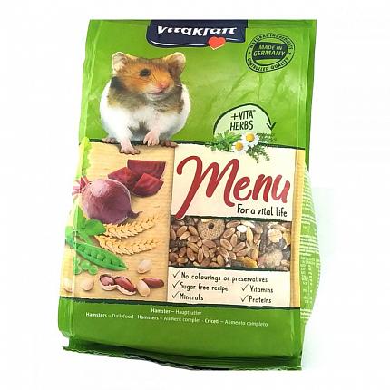 Vitakraft Menu +Vital Herbs Hamster Основний корм для хом'яків купити KITIPES.COM.UA