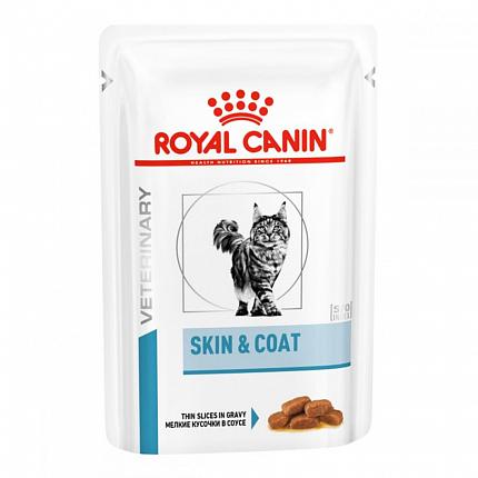 Royal Canin Skin & Coat Лікувальні консерви для котів купити KITIPES.COM.UA