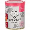 Pet Chef Консерви м'ясний паштет для дорослих собак з яловичини