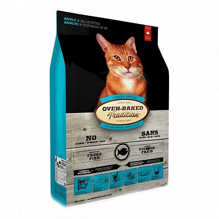 Oven-Baked Adult Fish Сухий корм для котів з рибою купити KITIPES.COM.UA