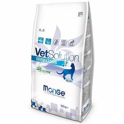 Monge VetSolution Cat Dermatosis Лікувальний корм для котів купити KITIPES.COM.UA