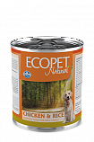 Farmina Ecopet Natural Chicken Вологий корм для собак з куркою