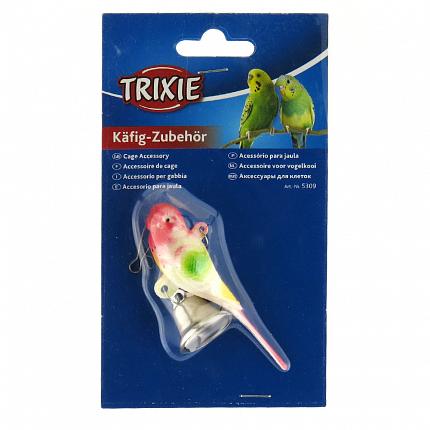 Trixie 5309 Іграшка для птахів малий папуга з дзвіночком купити KITIPES.COM.UA