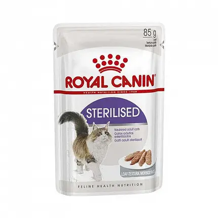 Royal Canin Sterilised Loaf Паштет для стерилізованих котів купити KITIPES.COM.UA