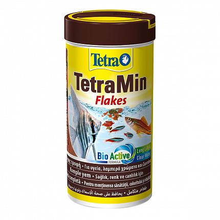 TetraMin Flakes Корм у вигляді пластівців для тропічних риб купити KITIPES.COM.UA