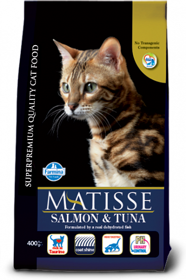 Farmina Matisse Salmon & Tuna Сухий корм для котів з лососем та тунцем купити KITIPES.COM.UA