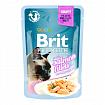 Brit Premium Консерви для стерилізованих котів з лососем в соусі