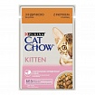 Cat Chow Kitten Консерви для кошенят з індичкою і цукіні в желе