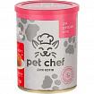 Pet Chef Консерви паштет для дорослих котів м'ясне асорті 