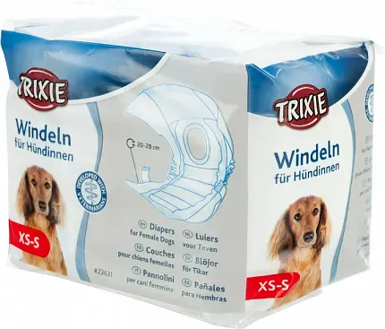 Trixie 23631 Памперси для собак 20-28 см купити KITIPES.COM.UA