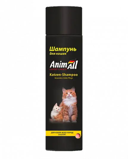 AnimAll Шампунь для котів та кошенят всіх порід купити KITIPES.COM.UA