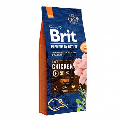 Brit Premium Sport Сухий корм для собак з високою активністю купити KITIPES.COM.UA
