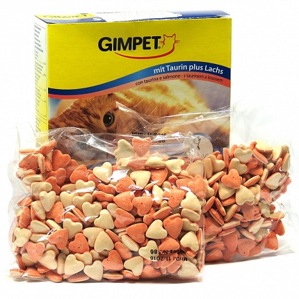 Gimpet Schnurries Вітаміни для котів з таурином і лососем купити KITIPES.COM.UA